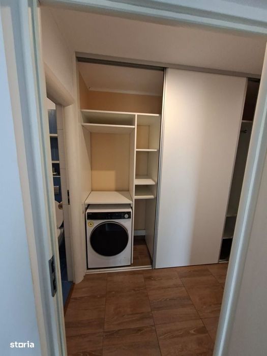 Garsoniera de inchiriat mobilata si utilata cu gradina in Sanpetru