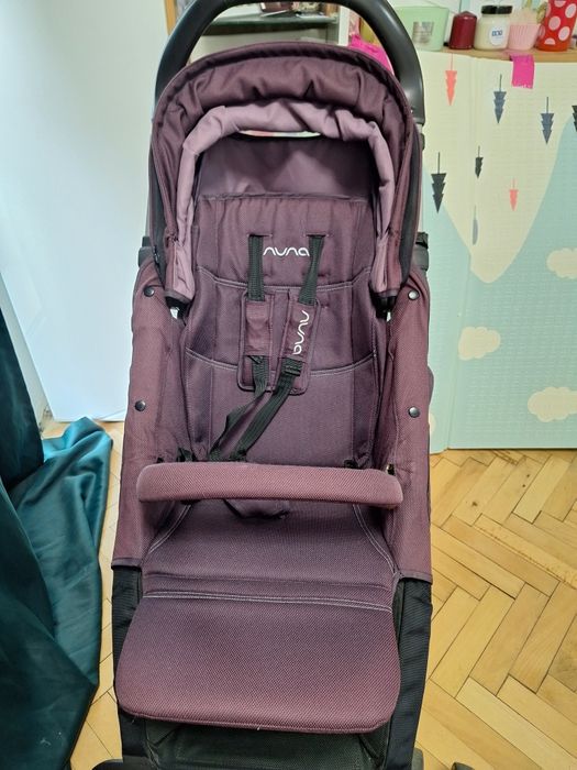 Nuna Pepp Luxx Нуна Пеп Лукс Детска / Бебешка Количка Лилава