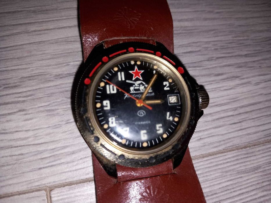 Ceas rusesc, rar, colectie, Vostok Komandirskie, perfect functional !