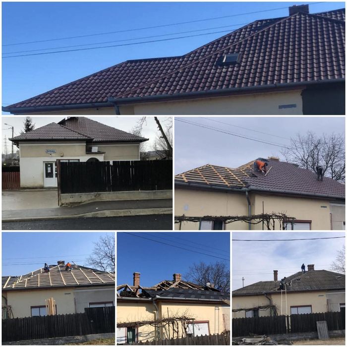 Reparații și Montaj  acoperișuri cu Garanție și Factură