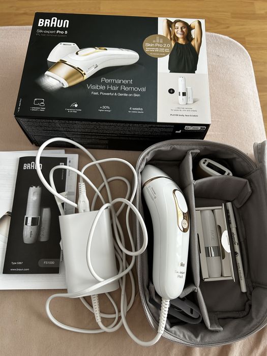 Epilator IPL Braun Silk expert Pro 5 PL5159 + mini epilator face