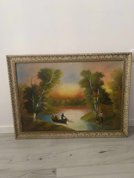 Tablou panza Girotti 90x65 cm