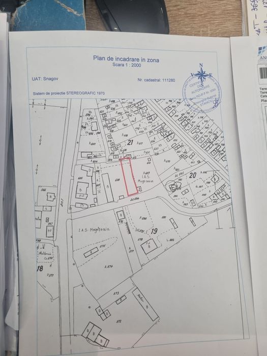 Vand teren 1200 m²