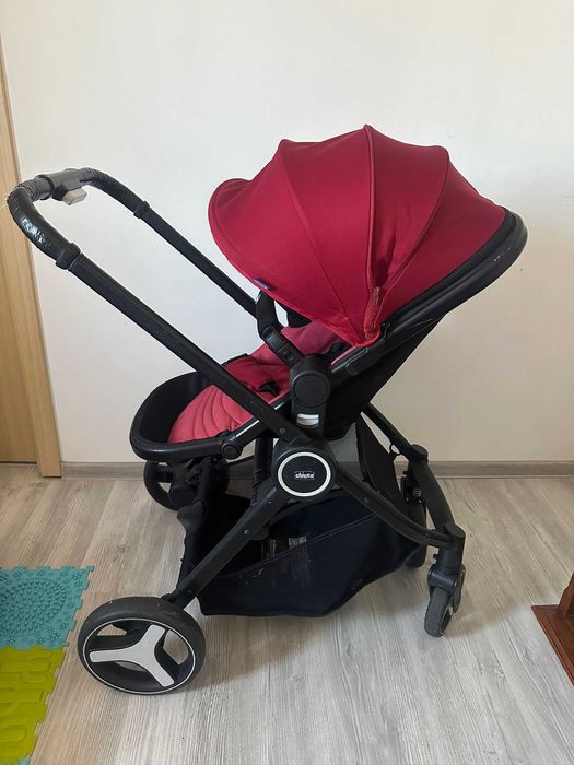 Carut Chicco 3 in 1 Copii (landou+scaun auto+carucior)