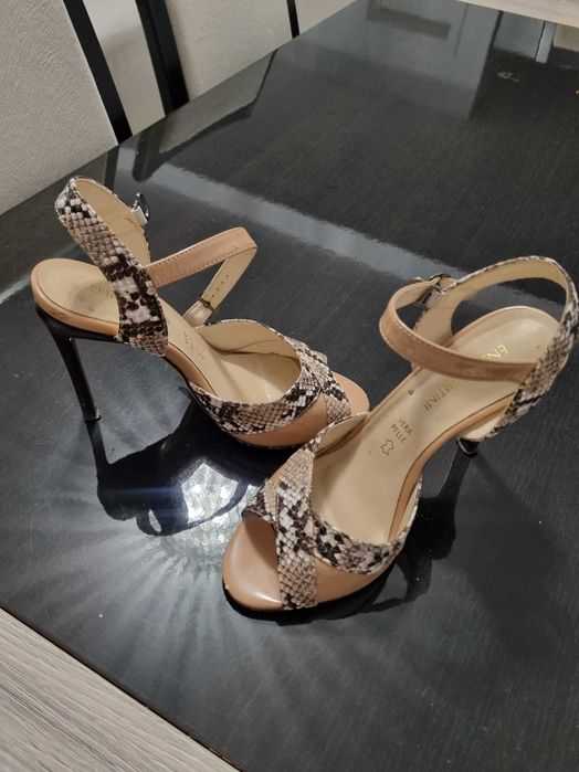 Sandale lux toc 10..12 cm