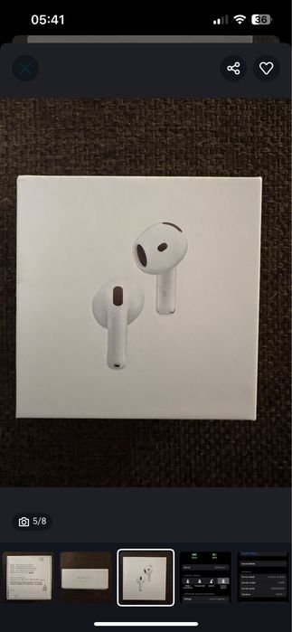 Airpods 4 cu Noise Cancellation