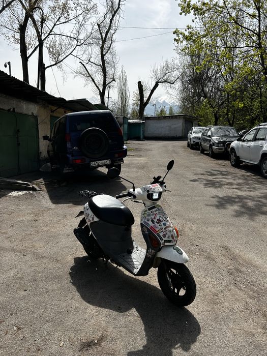 suzuki lets 4 мопед