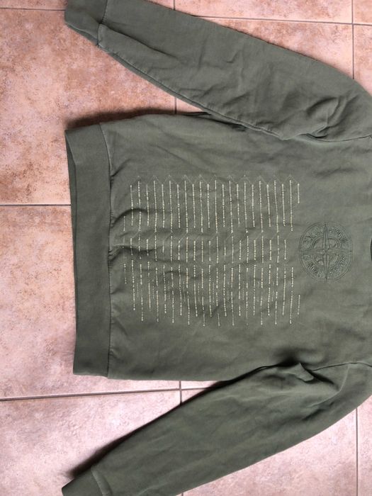 Stone Island Big Logo Crewneck Sweatshirt М