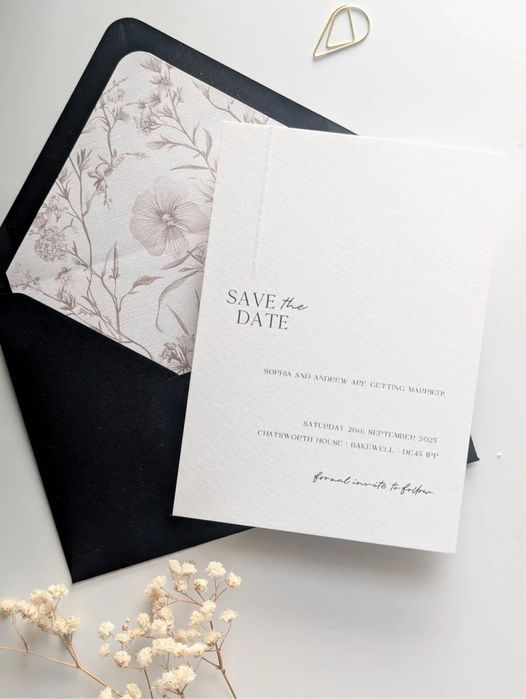 Приглашения, Меню, Карточки