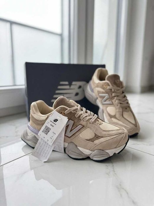 Adidasi New Balance 9060 Icense Rain Cloud Arid Stone PREMIUM