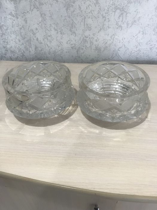 Ваза хрустальная советская