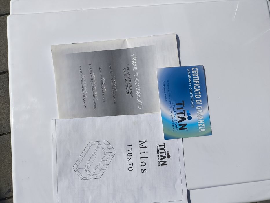 Хидромасажна вана 170/70см.