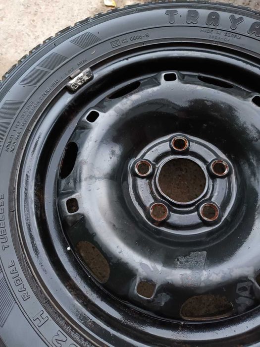 Roti complete pt Skoda Fabia cu cauciucuri (4 bucati)  pret avantajos