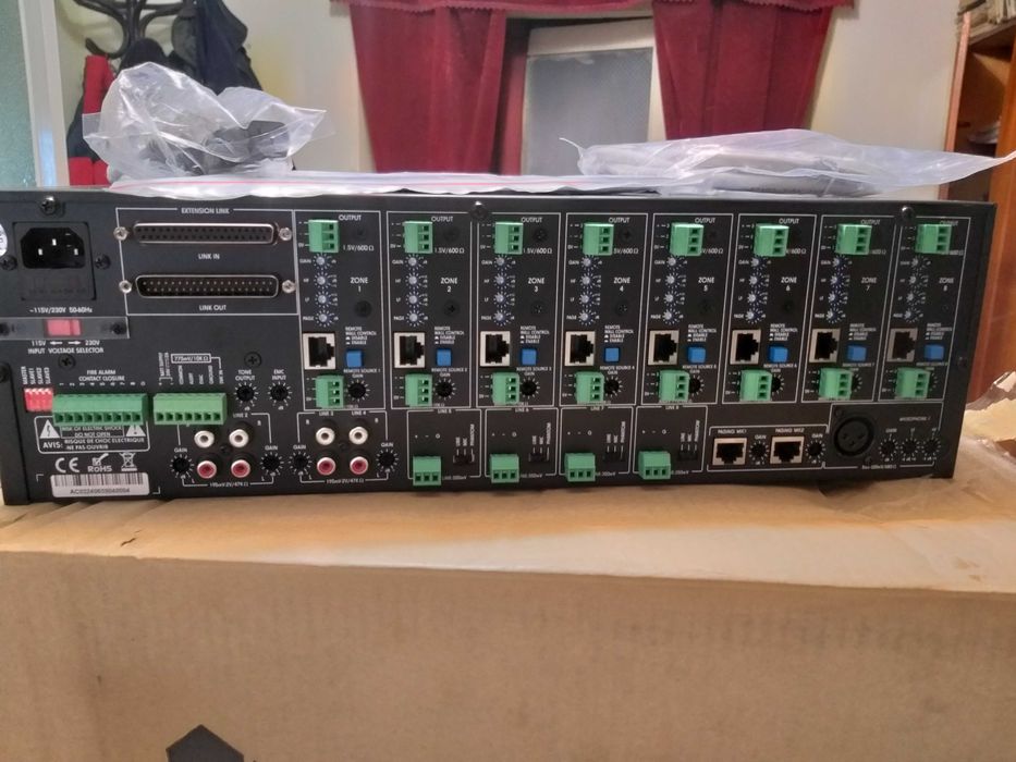 Matrice audio ArtSound MAT-8000 , 8 zone, 8 surse, nou .