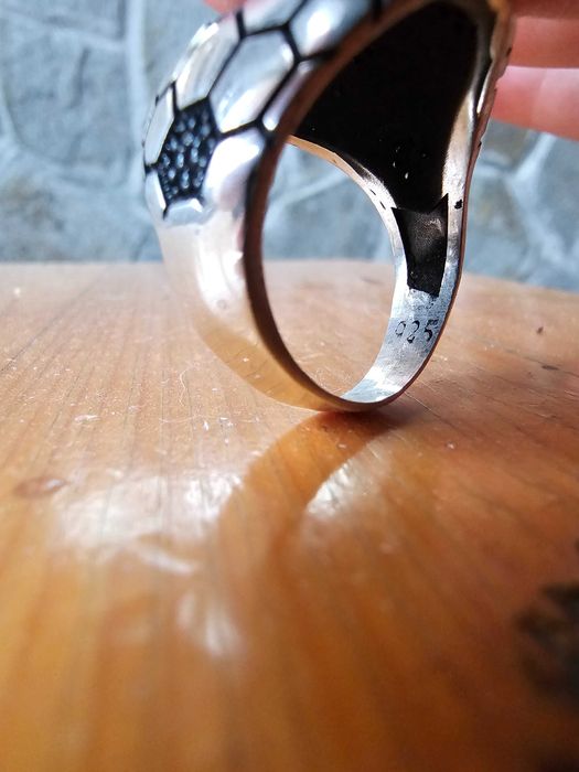 Мъжки Сребърен Пръстен