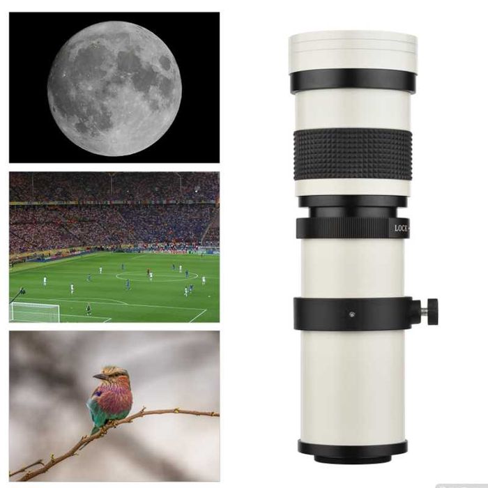 Телеобектив 420-800 / 840-1600 за Canon Nikon Sony Pentax