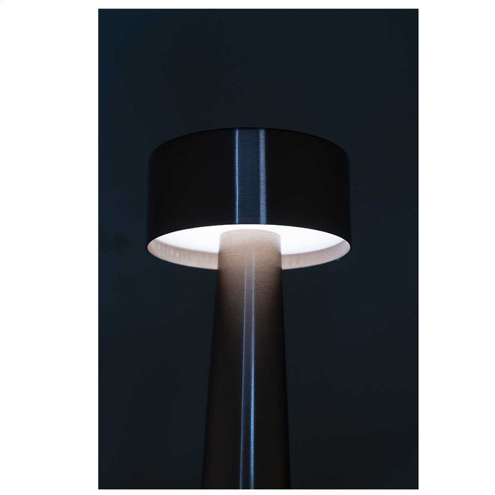 Lampa de birou LED, auriu, lumina reglabilă, baterie reîncărcabilă USB