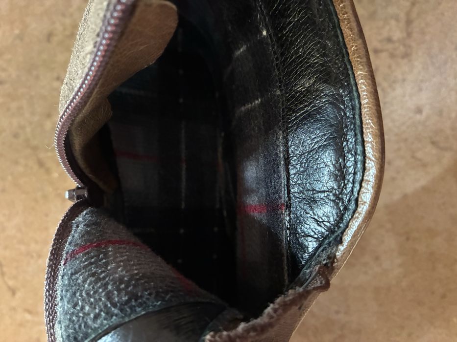 Боти Естествена кожа с топъл хастар