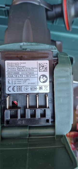Metabo autofiletanta ,rotopercutor pe acumulator