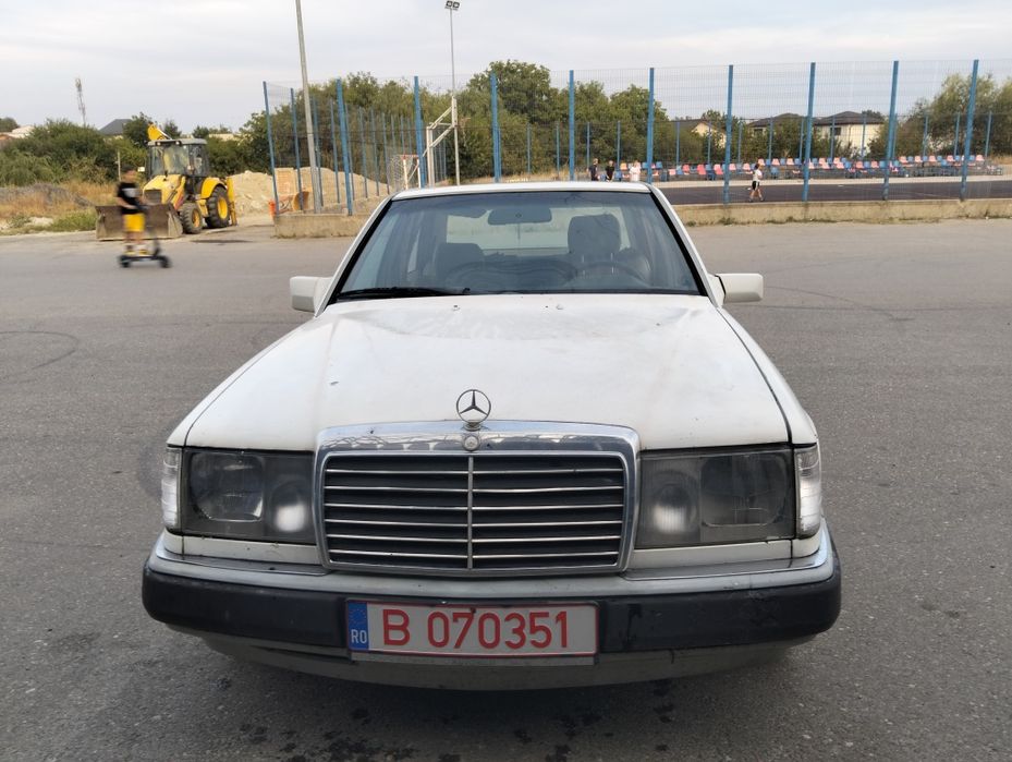 Mercedes W124 2.0D, schimb cu stivuitor
