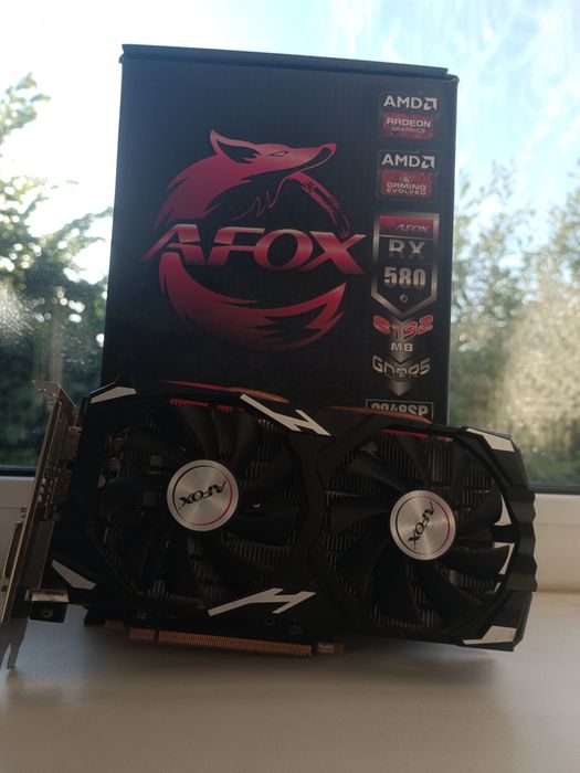 Видеокарта Radeon RX 580 8GB AFOX
