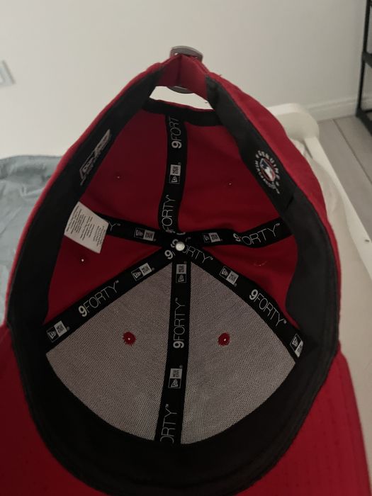 Sapca new era rosie ajustabila