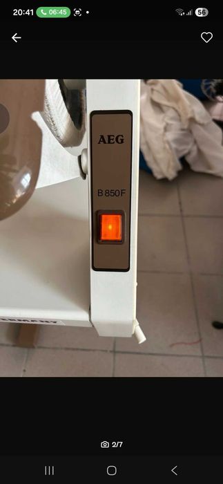 Calandru de călcat haine AEG