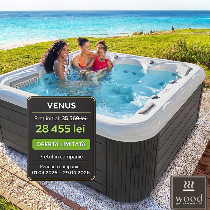 -20%  VENUS – jacuzzi pentru familie.