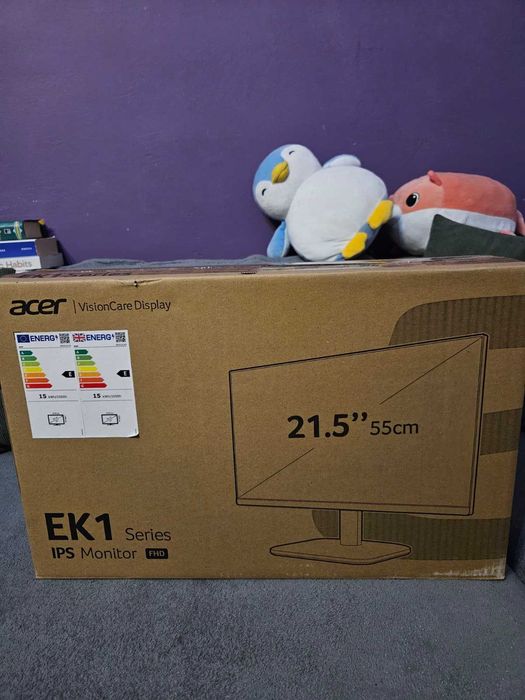 Monitor ACER EK221Q, IPS, 100Hz, 21.5", 1ms
