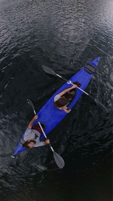 Kayak Prijon Poseidon + vasle + veste + cârmă