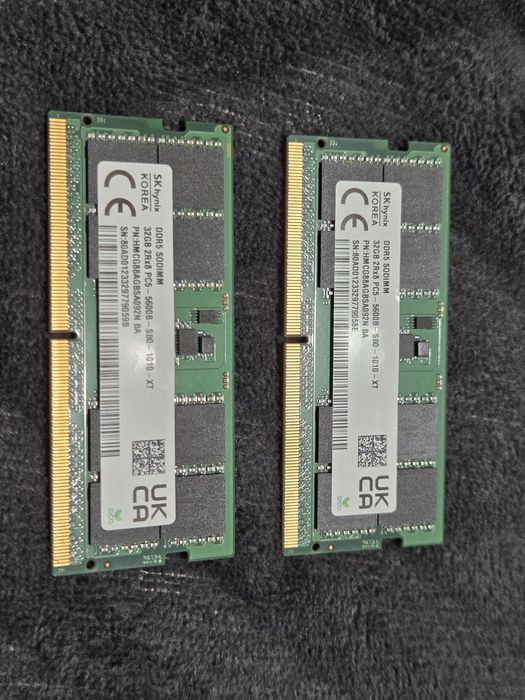 Ram laptop 64 gb ddr5