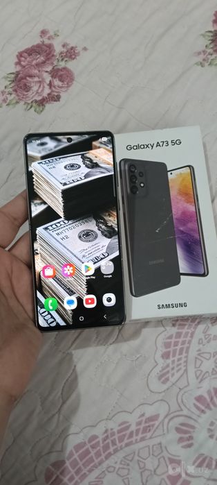 Samsung Galaxy A73 5G 8+8/256GB Igravoy Original Karobka Holati Yaxshi