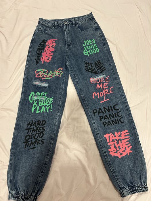 Дамски дънки размер S