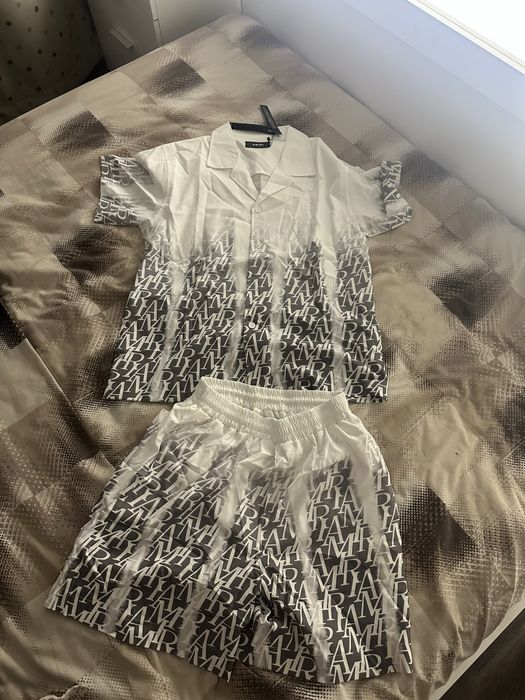 Екип Amiri чернобял