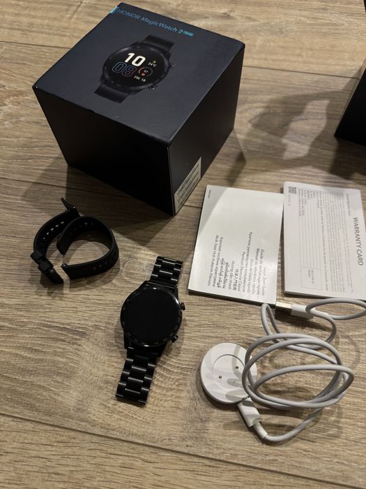 Смарт часы Honor magic watch 2 + 2 ремешка