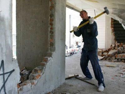 Демонтаж Стен  Кафеля  Полов.