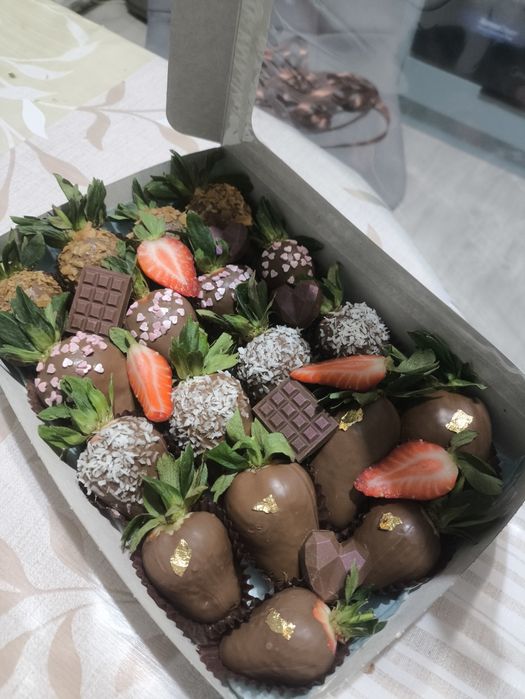 Клубника в шоколаде