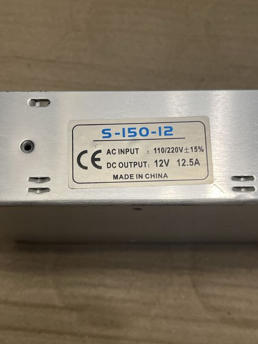 Sursa alimentare 12V 12.5A 150W S-150-12 SH