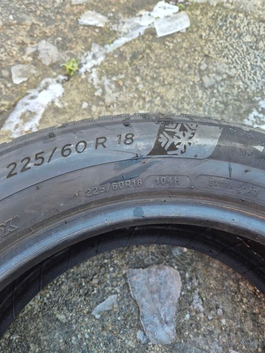 2 Anvelope de IARNA - 225/60/18 - Michelin CA UNELE NOI DOT 2023 RFT