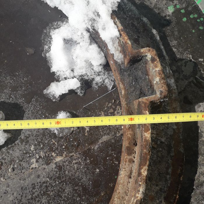 Люк для септика чугунный.