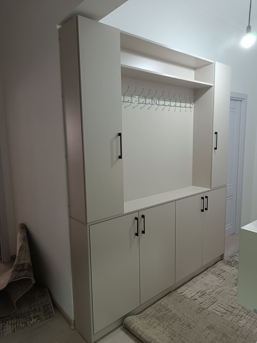 МДФ. Акрил материалдан кухня, прихожая, шкаф ясаймиз фурнитура Турция