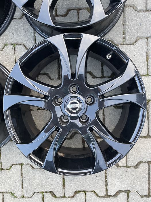 Jante negre originale Nissan Qashqai J11 J12 X-trail Duster 3 pe 17