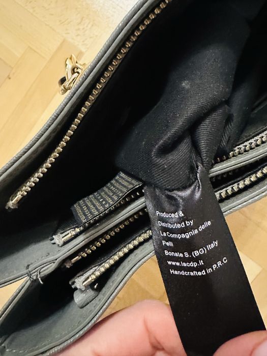 Geanga piele naturala de vitel Roberto Cavalli