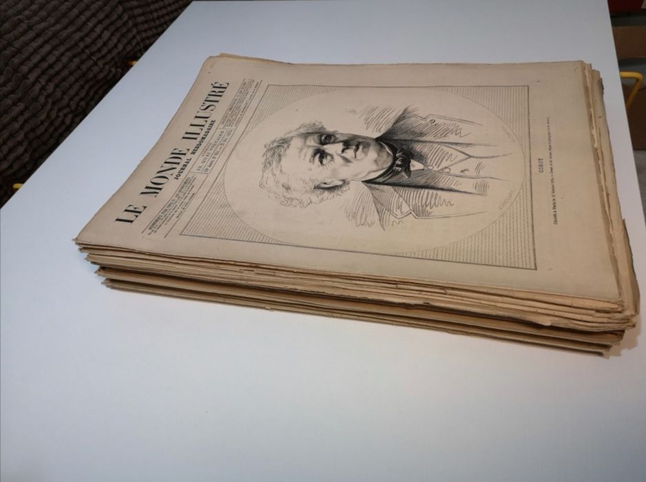 Revista Le Monde illustre secolul XIX 1875