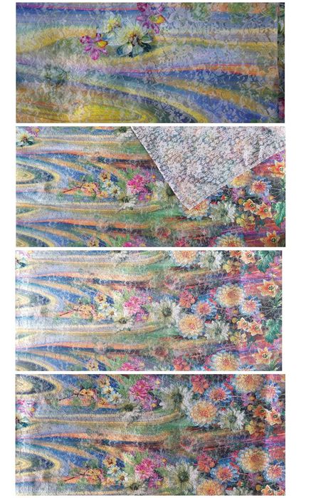 Ткань 2шт отрезы, Мата