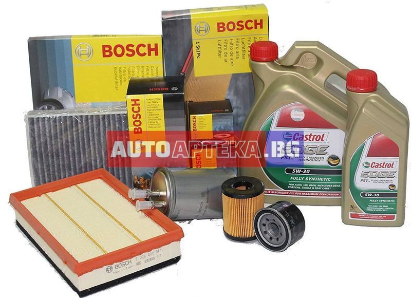 ОРИГИНАЛНО масло Castrol Motul Mobil Total - 5w30 5w40 10w40 + филтри