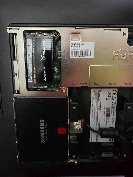 Sistem POS All-in-one Aures Yuno 15" cu procesor Intel Bay Trail J1900