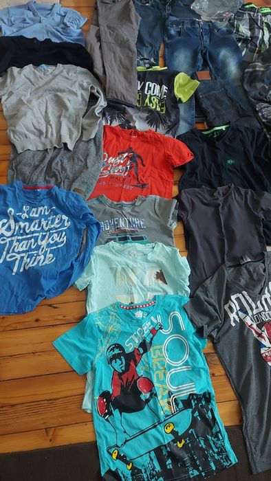 Голям ЛОТ детски дрехи за момче ръст 148 - 164 см.