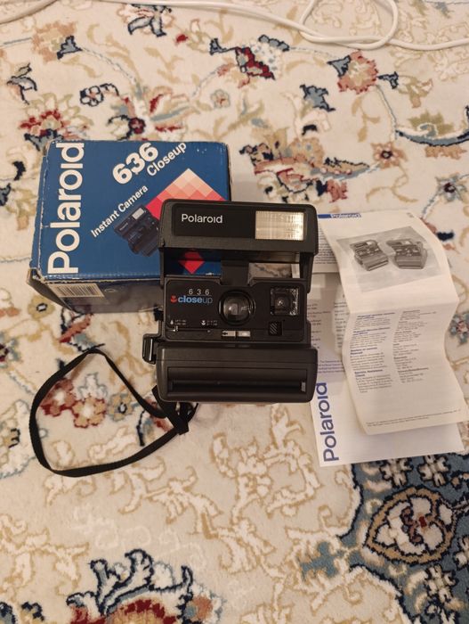Винтажный Polaroid 636 Close Up