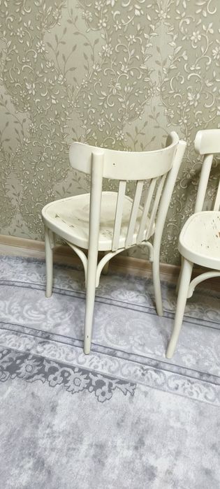 Венские стулья 6 шт перекрашенные